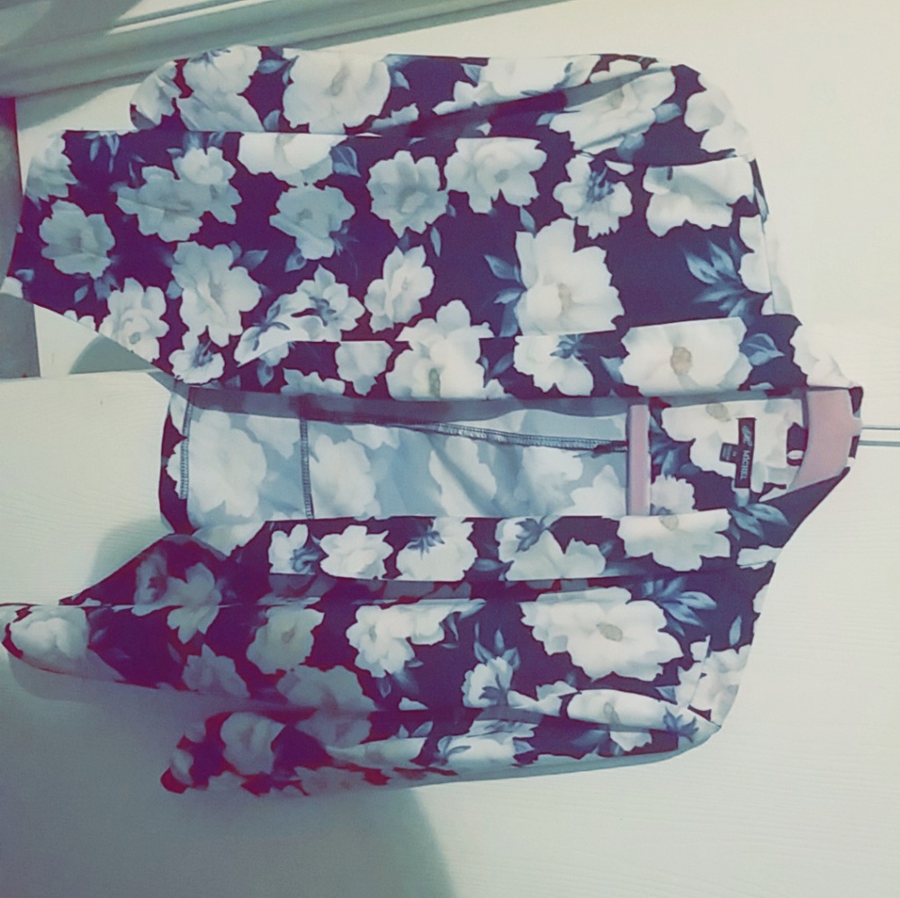 Floral blazer